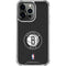 NBA Brooklyn Nets Distressed iPhone 15 Pro Clear Case